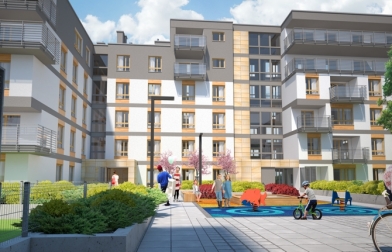 12 maja 2014<br>Decyzja o pozwoleniu na budowę budynków B1 i B2 osiedla mieszkaniowego przy ul. Tenisowej, Ku Słońcu w Szczecinie