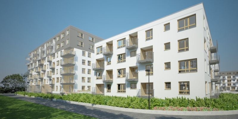 30 lipca 2014<br>Decyzja o pozwoleniu na budowę budynków B3, B4, B5, B6 osiedla mieszkaniowego przy ul. Tenisowej, Ku Słońcu w Szczecinie