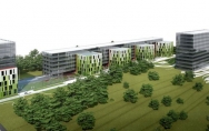 koncepcja Green Business Park ul. Mieszka I w Szczecinie